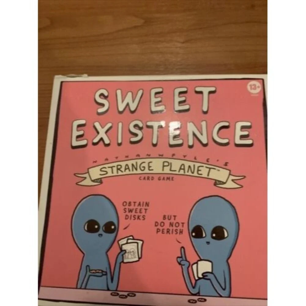 Hasbro Sweet Existence Nathan Pyle's Strange Planet Card Game